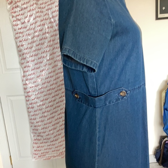 Talbots denim boho dress - Picture 2 of 6